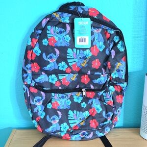 Disney Stitch Blue and Red Backpack